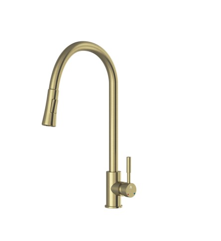 FLO2 Single Lever Pulldown Sink Mixer