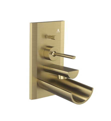 Exposed Part Kit of Joystick Concealed Divertor Consisting of built-in Bath Filler