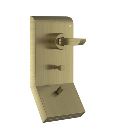 Exposed Part Kit of Joystick 3 in 1 Concealed Divertor Consisting of built-in Bath Filler