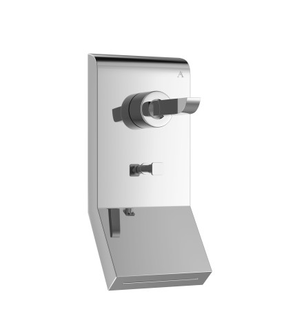 Exposed Part Kit of Joystick Concealed Divertor Consisting of built-in Bath Filler