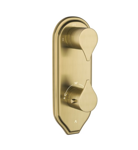 Concealed thermostat bath & shower mixer