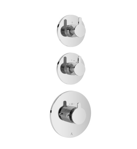 Exposed Part Kit of Thermostatic Shower Mixer