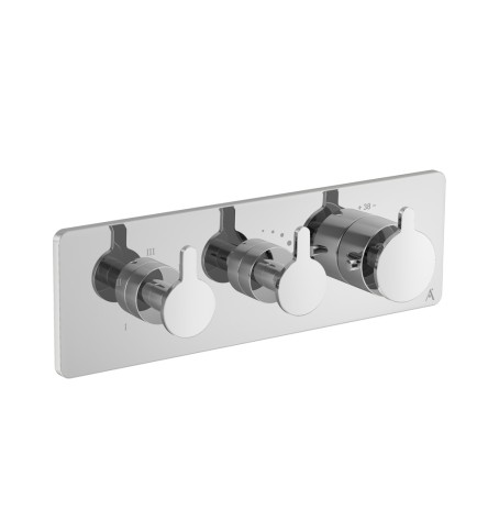 Exposed part kit of Thermostatic shower mixer with 5-way diverter