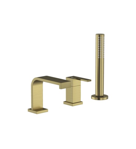 Single Lever 3 Hole Bath Tub Mixer