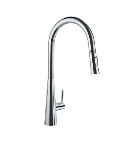 FLO2 Single Lever Pulldown Conical Sink Mixer 