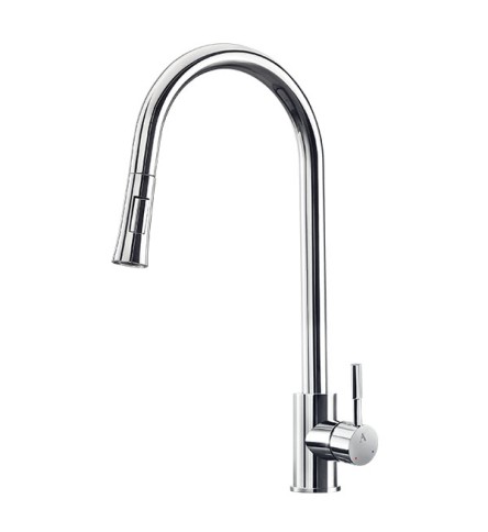 FLO2 Single Lever Pulldown Sink Mixer